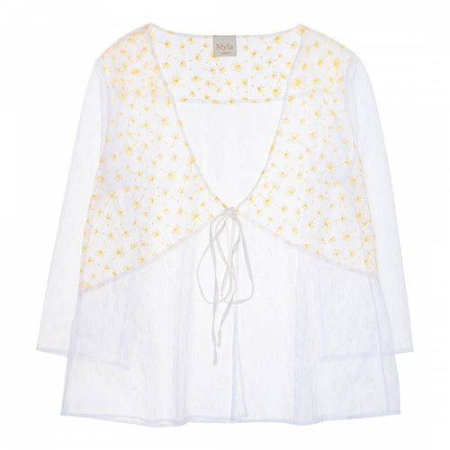 MYLA - Mayflower Road Top - White