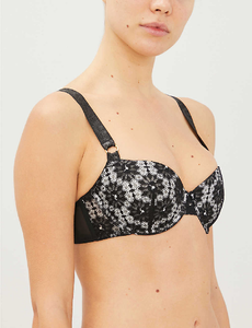 Woman Modelling Myla Padded Victoria Park Bra