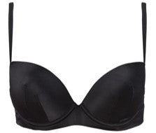 Body Silk Padded Plunge Black