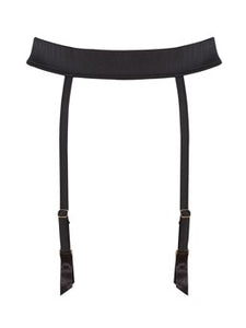 Body Silk Suspender Black