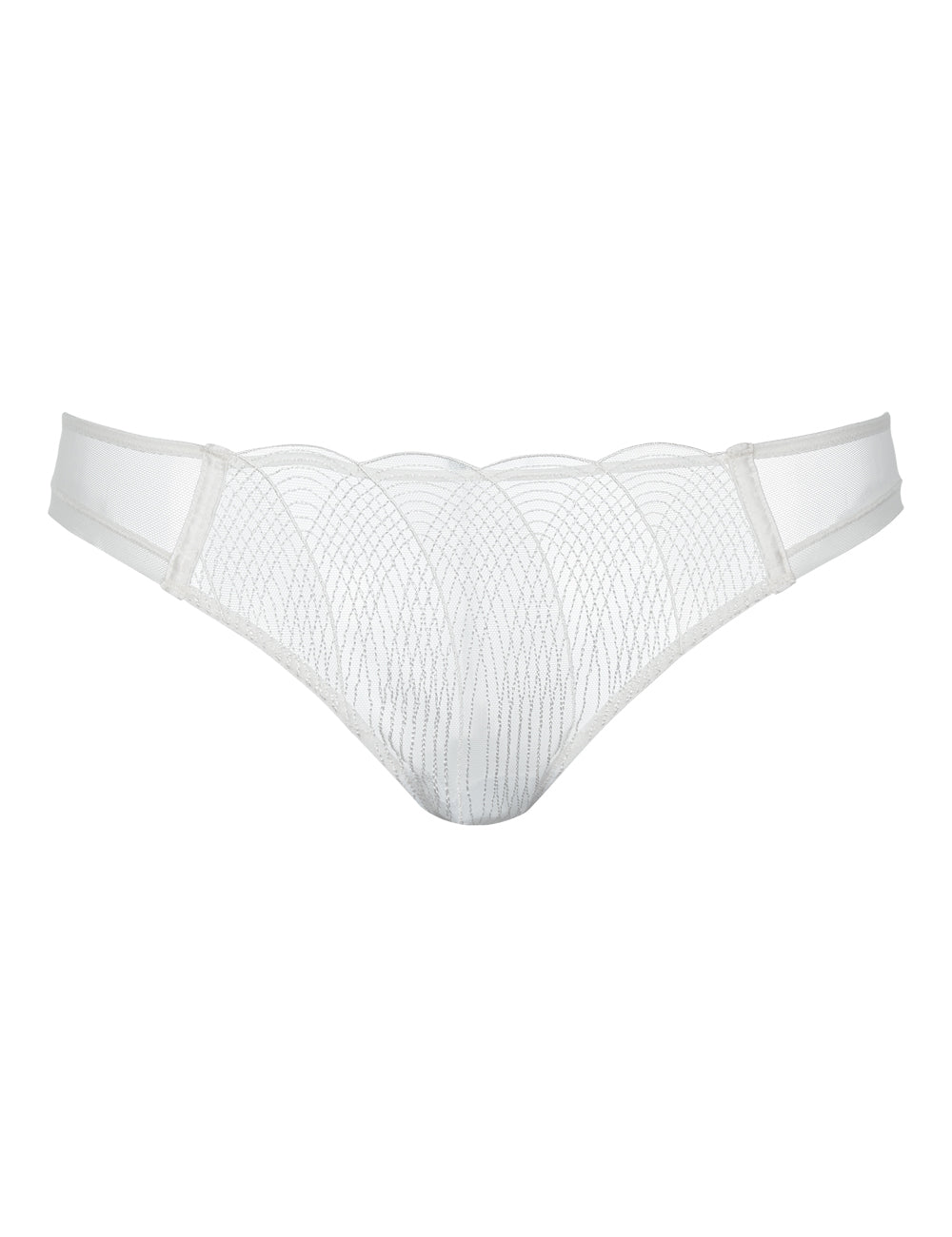 Elliptical Mini Brief Ivory