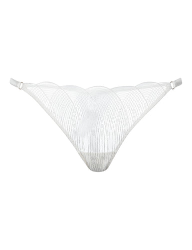 MYLA Elliptical Thong - Ivory - XS - S - M - L - XL