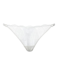 MYLA Elliptical Thong - Ivory - XS - S - M - L - XL