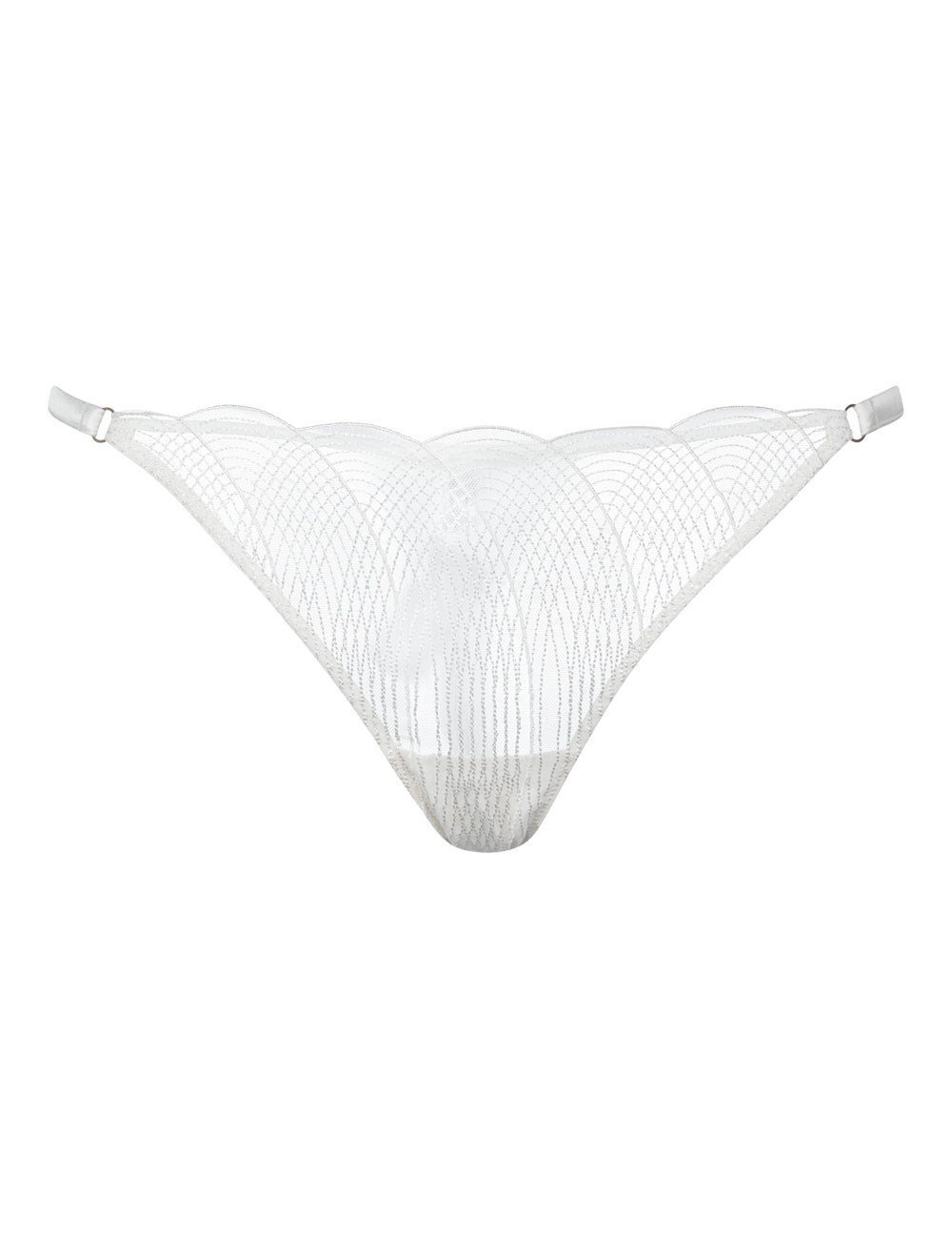 MYLA Elliptical Thong - Ivory - XS - S - M - L - XL
