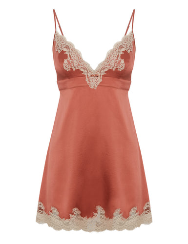 Heritage Silk Babydoll Tea Rose Rose Gold