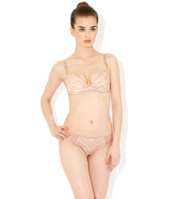Load image into Gallery viewer, MYLA Nicole Padded Plunge Bra - Nude