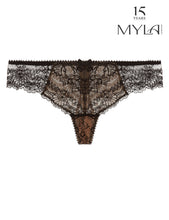 Load image into Gallery viewer, MYLA Nicole Brazilian Briefs - Black/Nude - XS - S - M - L - XL