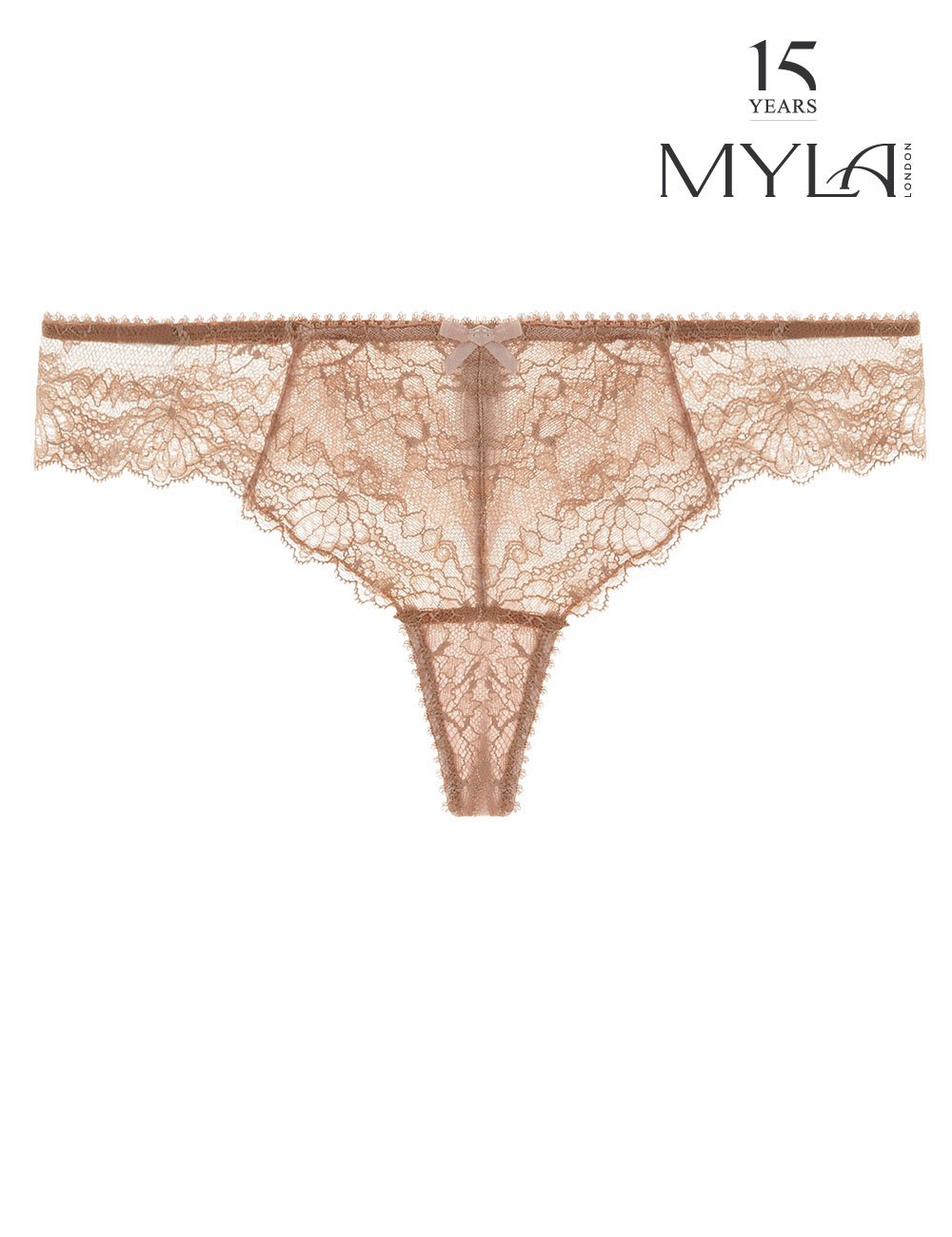 MYLA Nicole Brazilian Briefs - Nude - XS - S - M - L - XL