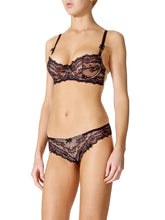 Load image into Gallery viewer, MYLA Nicole Balcony Bra - Black/Nude