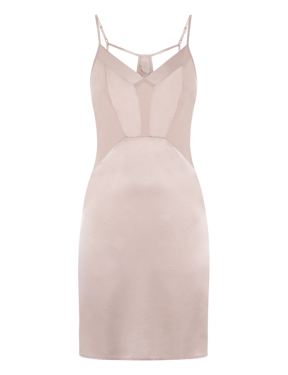 MYLA Patchwork Nightdress - Granite Pink - XS - S - M - L - XL