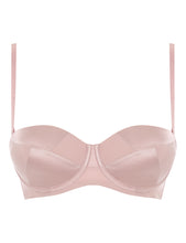 Load image into Gallery viewer, MYLA Patchwork Padded Strapless Bra - Granite Pink - 32A - 32B - 32C - 32D - 32DD - 34A - 34B - 34C - 34D - 34DD - 36A - 36B - 36C - 36D - 36DD