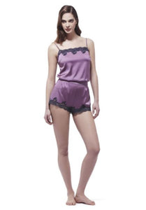 Myla Heritage Silk Teddy Mauve Slate