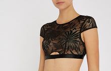Load image into Gallery viewer, MYLA - Soho Crop Top - Black