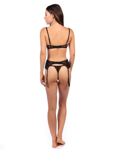 MYLA Elliptical Thong - Black