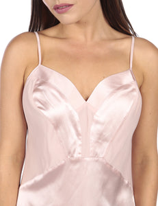 MYLA Patchwork Nightdress - Granite Pink